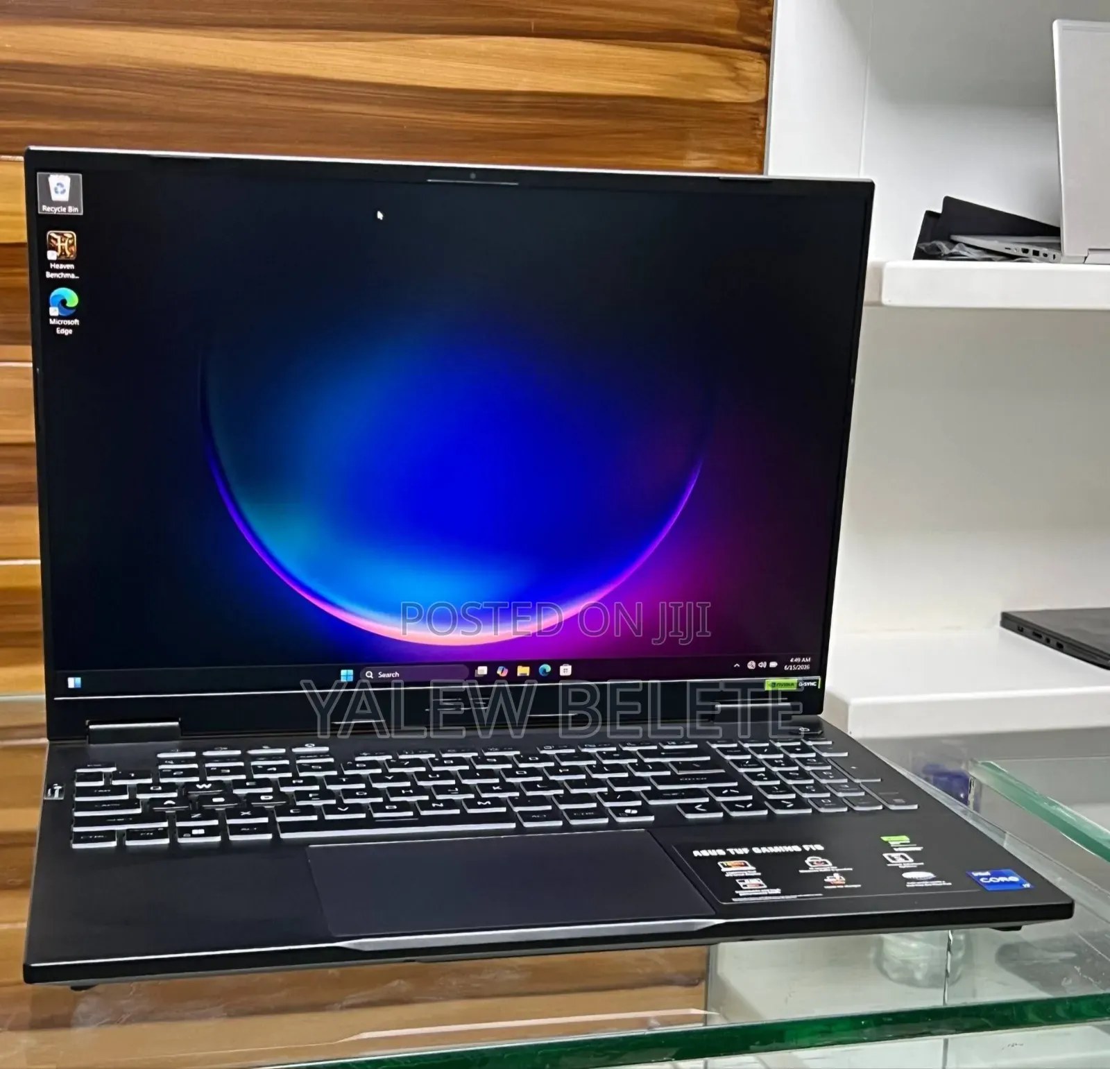 New Laptop Asus TUF Gaming F16 16GB Intel Core i7 SSD 1T