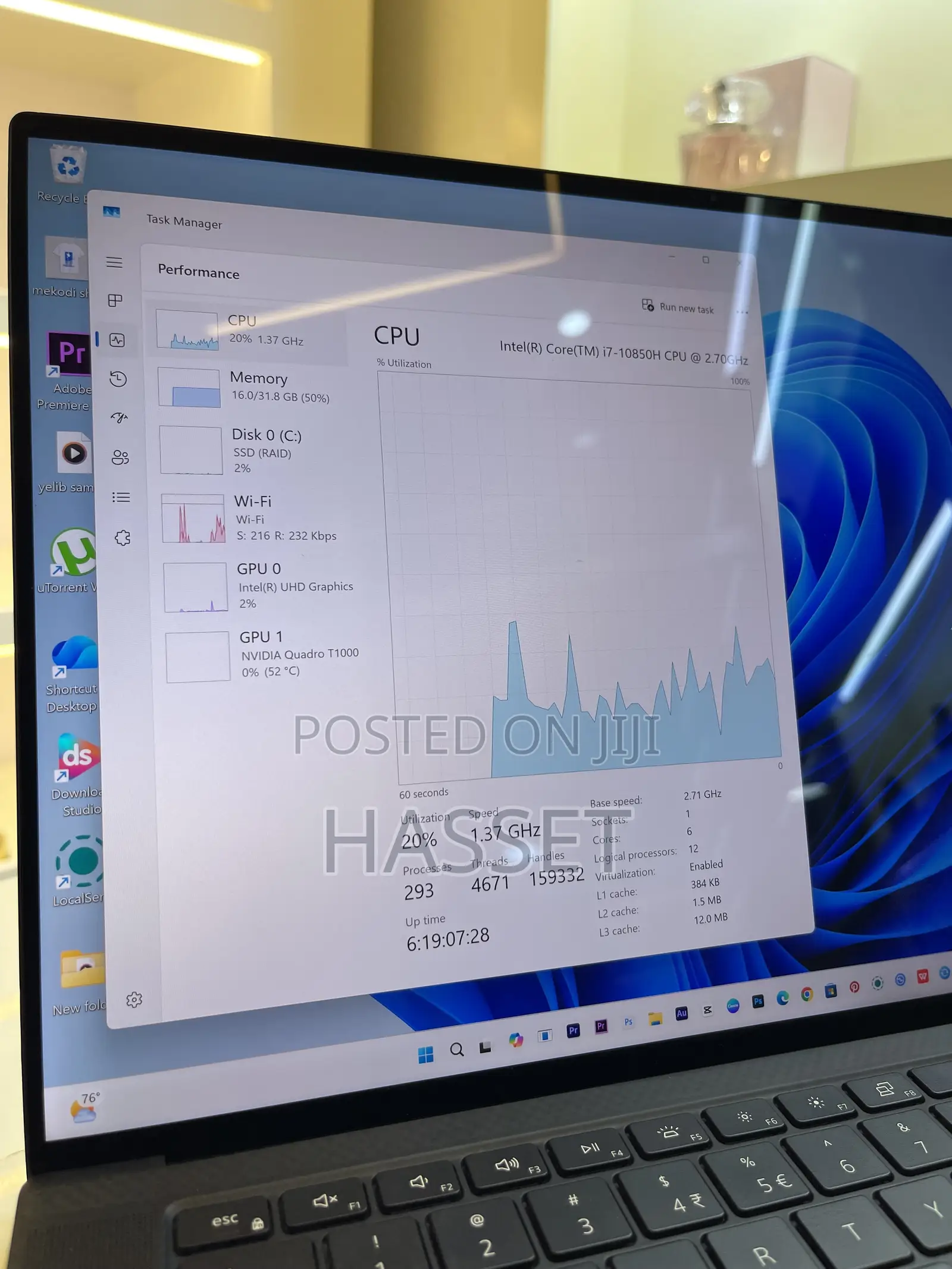 Laptop Dell Precision 5550 32GB Intel Core i7 SSD 1T