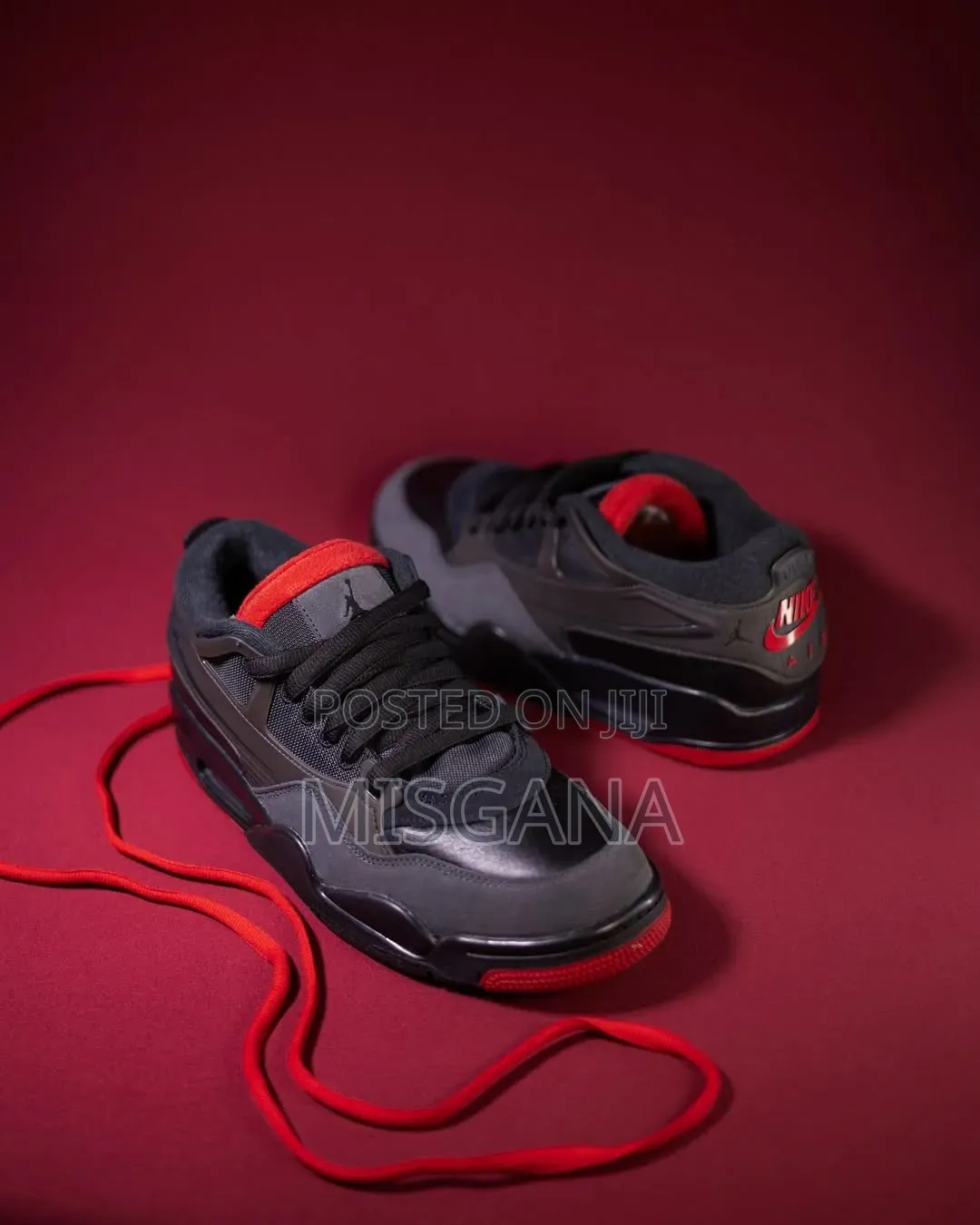 Nike Air Jordan 4 Rm "Bred" Black/Red
