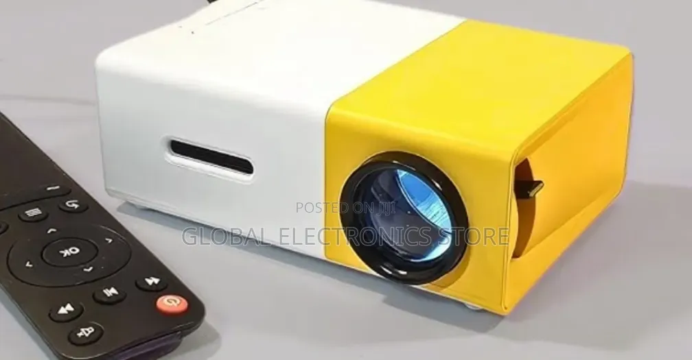 ጥርት ያለ የምስል ጥራት ያለው Led Mini Projector በታልቅ ቅናሽ
