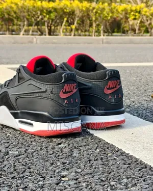 Nike Air Jordan 4 Rm "Bred" Black/Varsity Red White