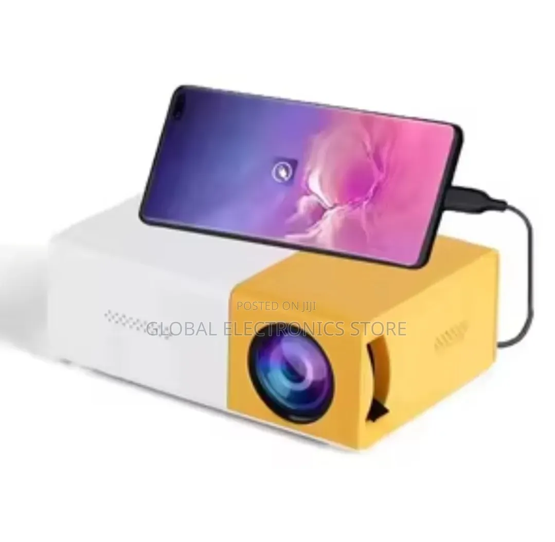ጥርት ያለ የምስል ጥራት ያለው Led Mini Projector በታልቅ ቅናሽ