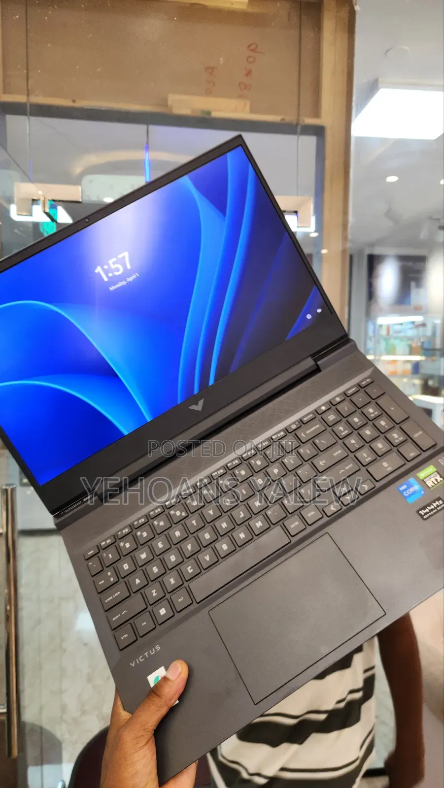 New Laptop HP Victus 16 16GB Intel Core i7 SSD 512GB