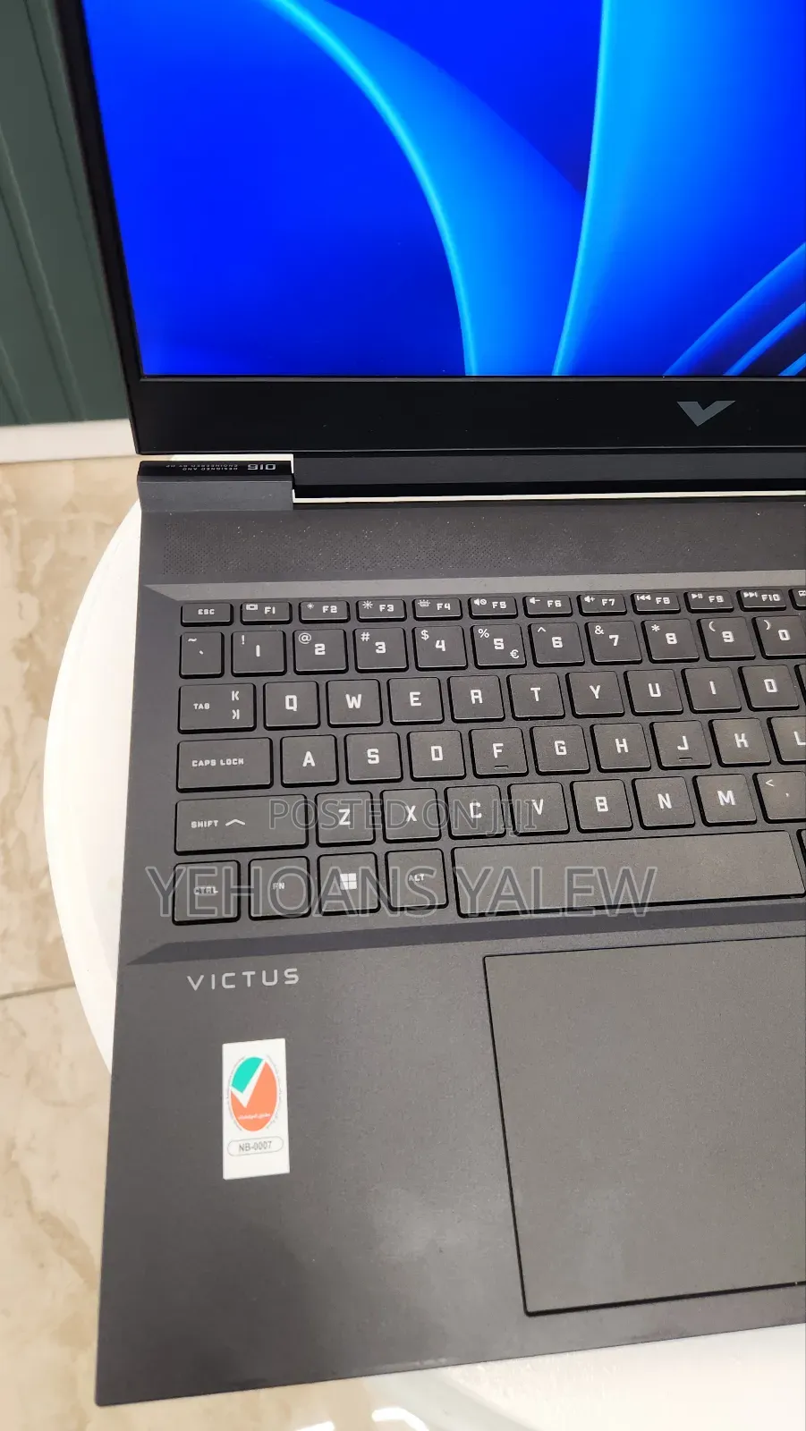 New Laptop HP Victus 16 16GB Intel Core i7 SSD 512GB