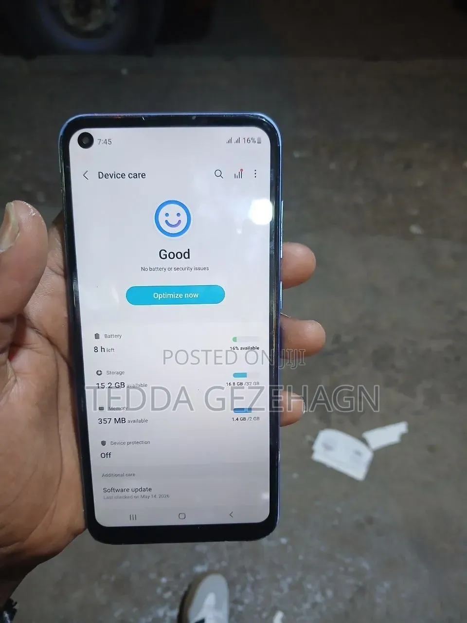 Samsung Galaxy A11 32 GB Blue