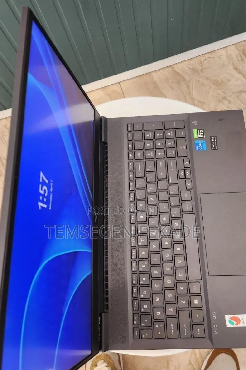 New Laptop HP Victus 16 16GB Intel Core i7 SSD 512GB