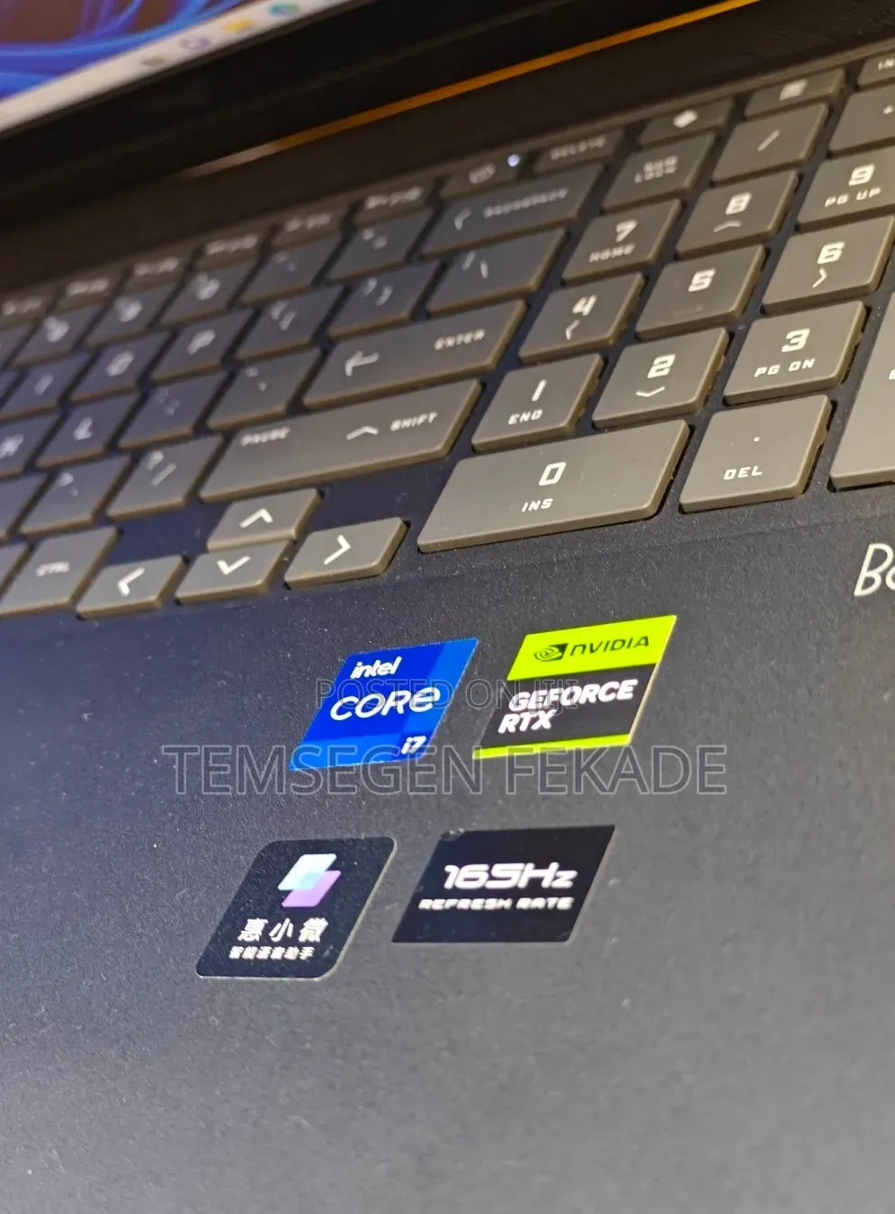 New Laptop HP Victus 16 16GB Intel Core i7 SSD 1T