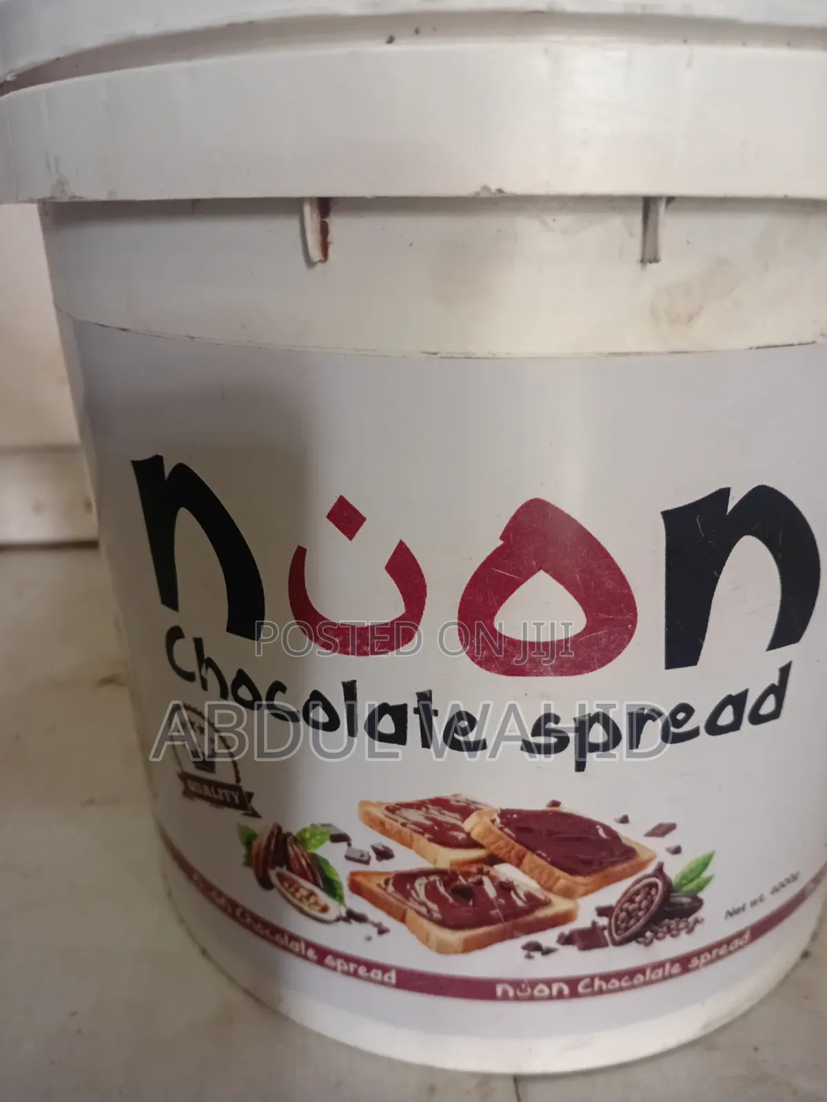 Nuon Chocolate Spread - 4kg Bucket (Premium Quality)