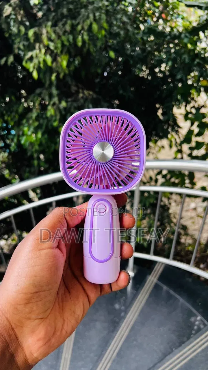 Mini Rechargeable Desktop Fan