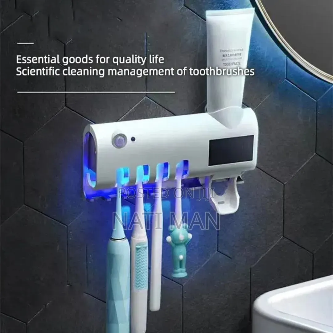 Toothbrush Sterilizer and Dispenser