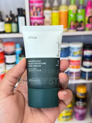 Anua Heartleaf Silky Moisture Sun Cream