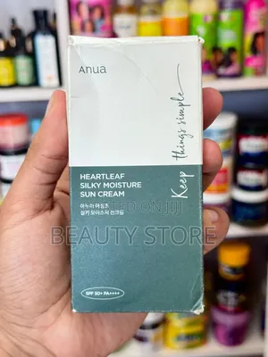Anua Heartleaf Silky Moisture Sun Cream