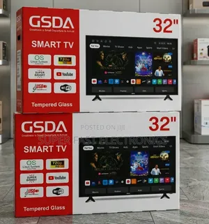Gsda 32 Inch Tv Smart –Hd Ready Led Tv With Wi-Fi, Youtube (New 2026)