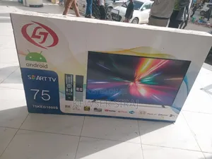 Lj 75inch Tv Smart Android New 20 25 Model