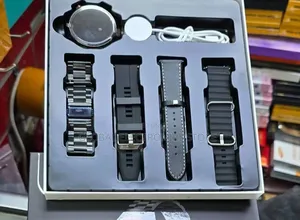 Original Rock Brand Amoled Smart Watch With Four Straps
