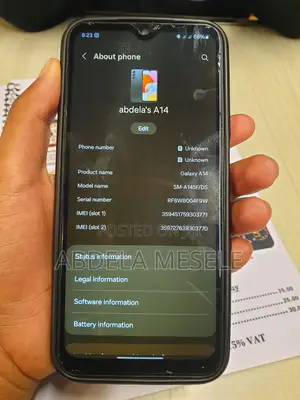 Samsung Galaxy A14 5G 128 GB Black