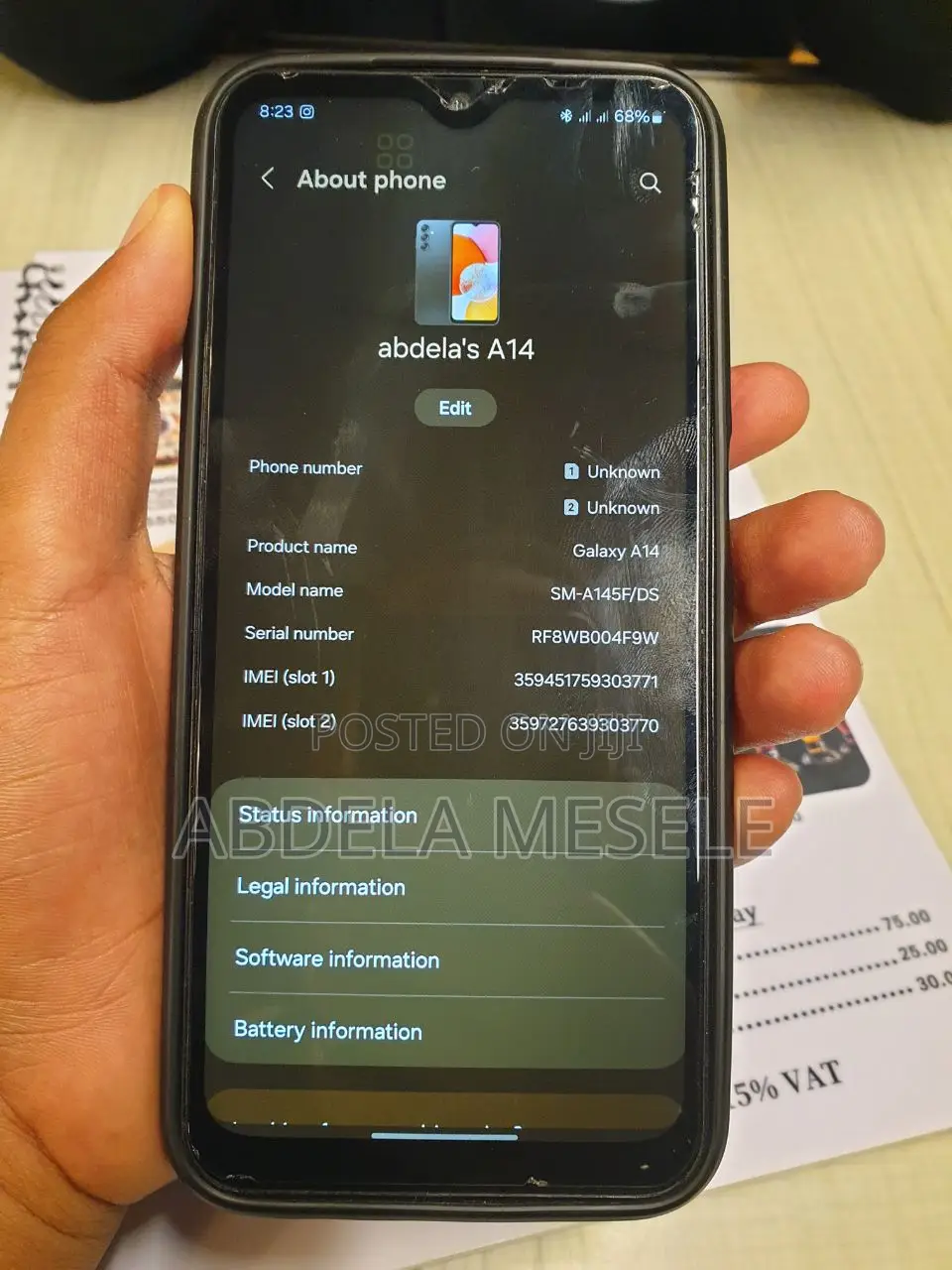 Samsung Galaxy A14 5G 128 GB Black
