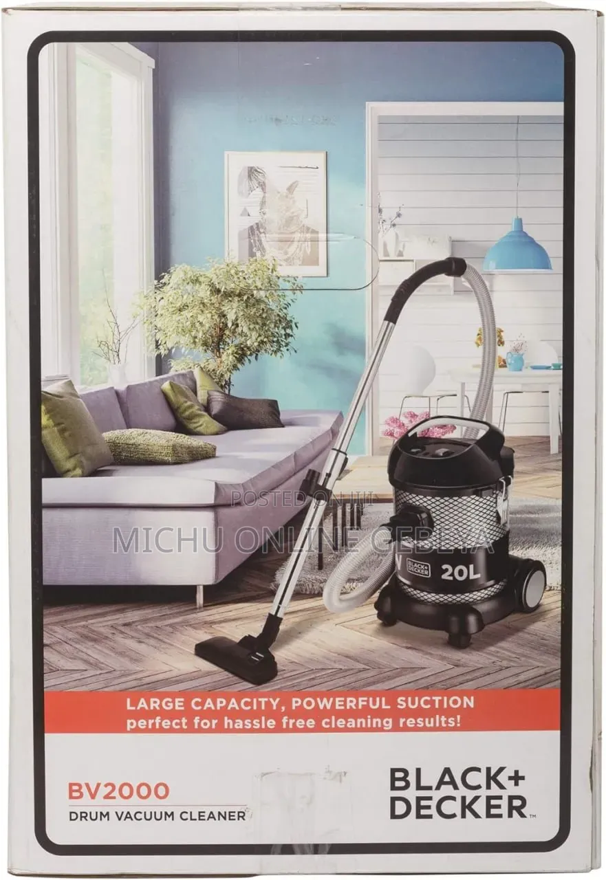 ብላክ ዲከር Black Decker Dry ቫኪዩም Vacuum Cleaner/Free Delivery