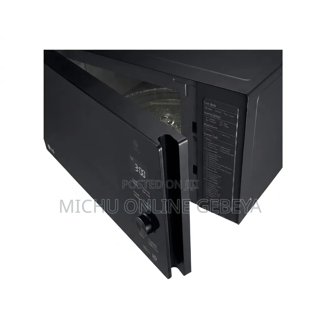 Lg Black Microwave Oven With Grill, 42l/Free Delivery