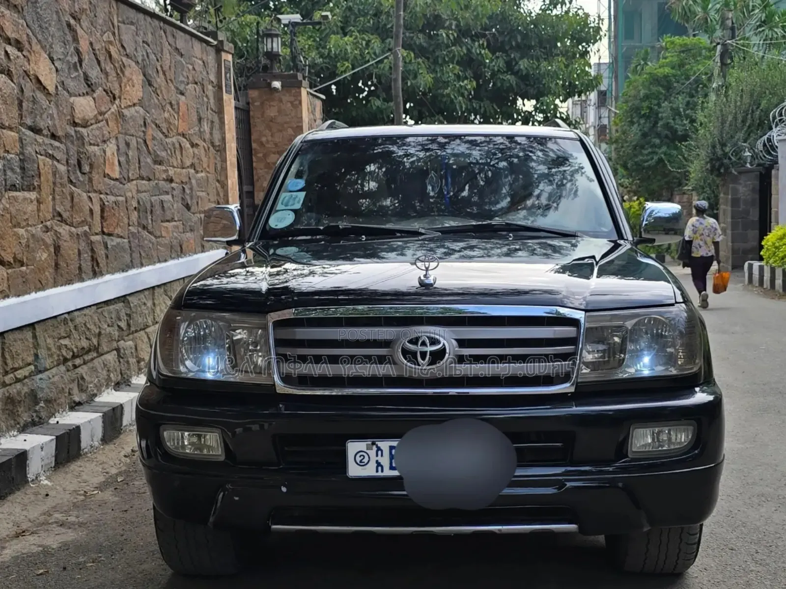 Toyota Land Cruiser 2007 Matt Black