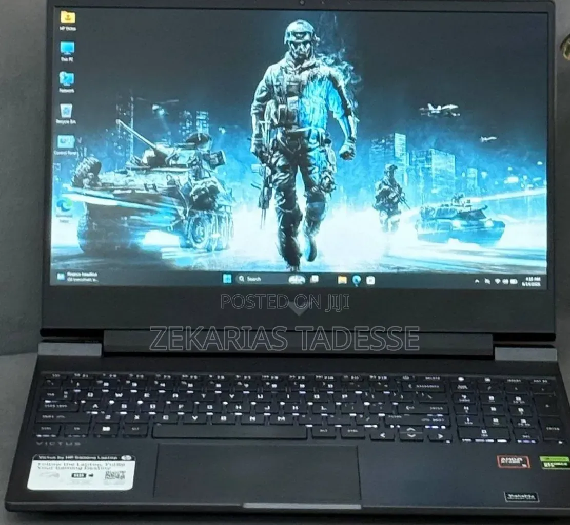 New Laptop HP Victus 16 16GB AMD Ryzen 5 SSD 512GB