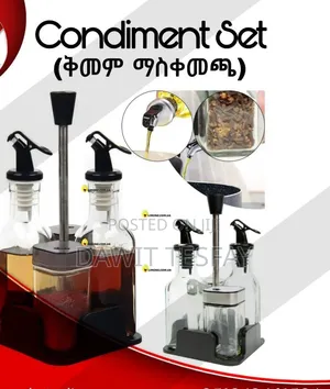4 Set Seasoning Bottles