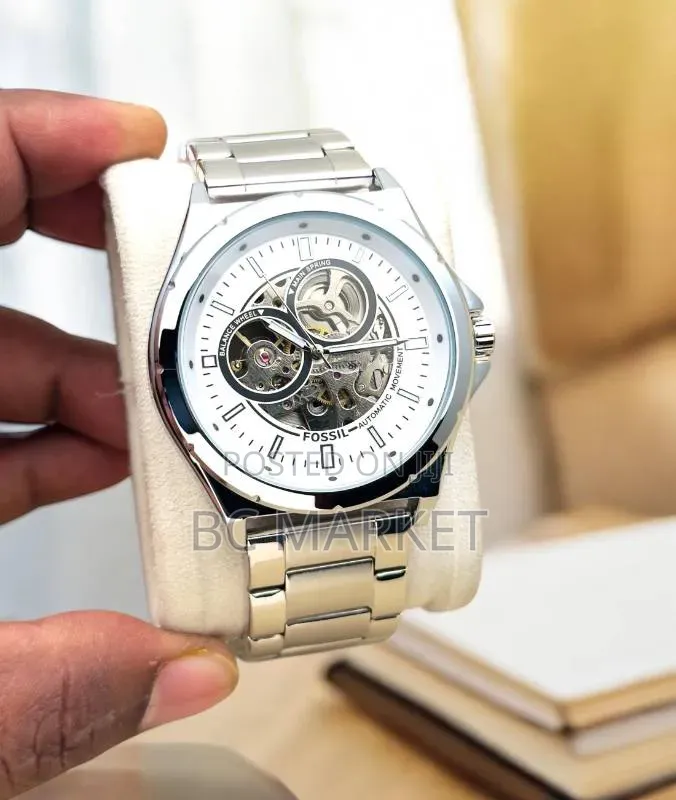 Fossil Automatic Watch Stainless Steel Strap