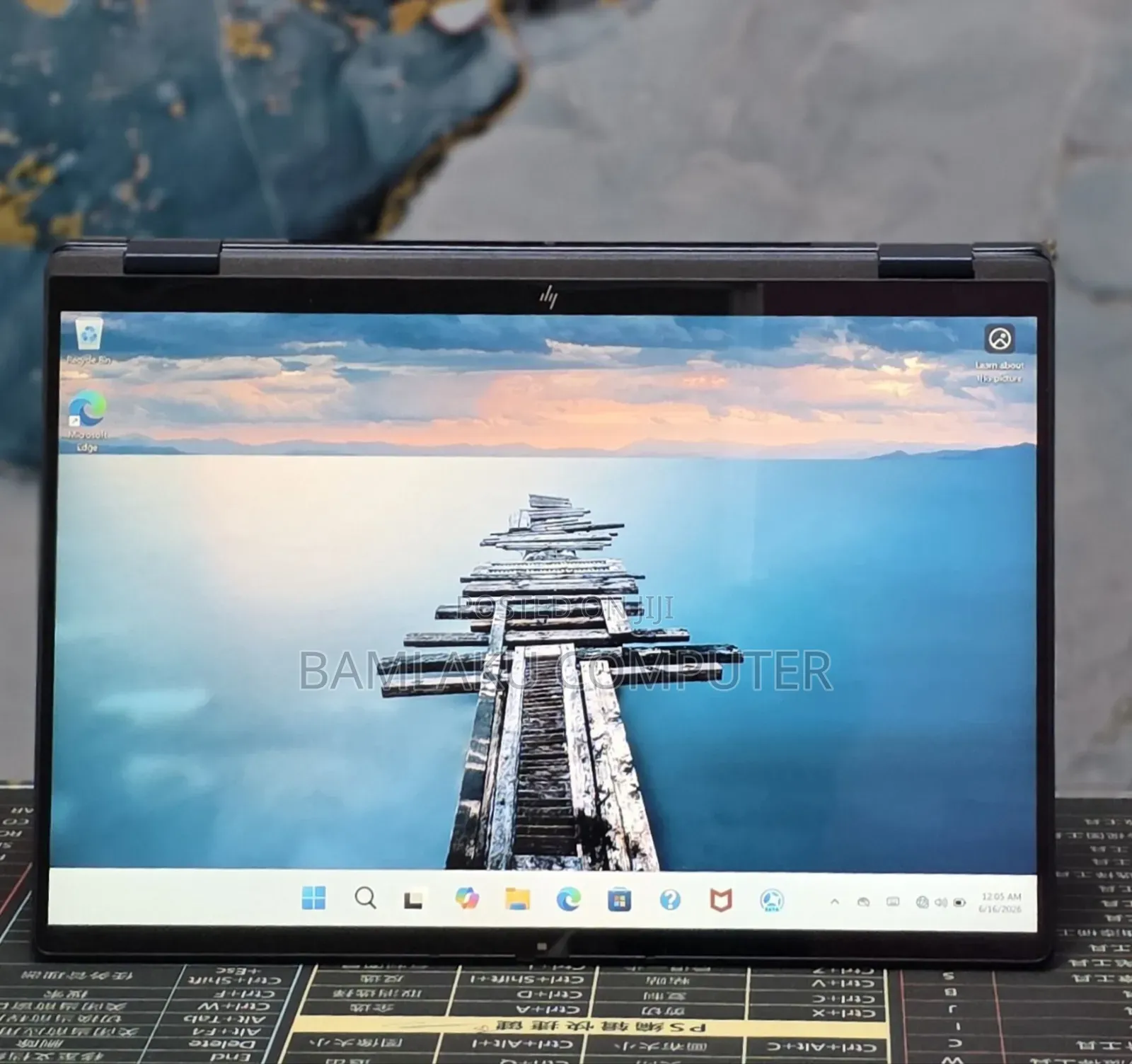 New Laptop HP OmniBook X Flip 14" 16GB Intel Core Ultra 7 SSD 1T