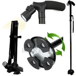 Telescopic Elderly Crutch