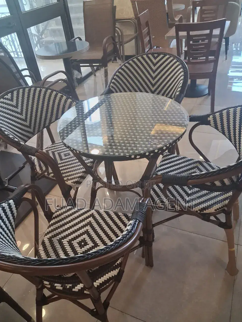 Dining Set|Outdoor Table 4 Chairs Set|