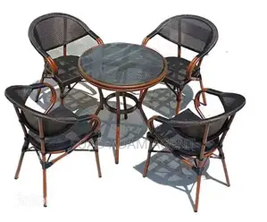 Dining Set|Outdoor Table 4 Chairs Set|