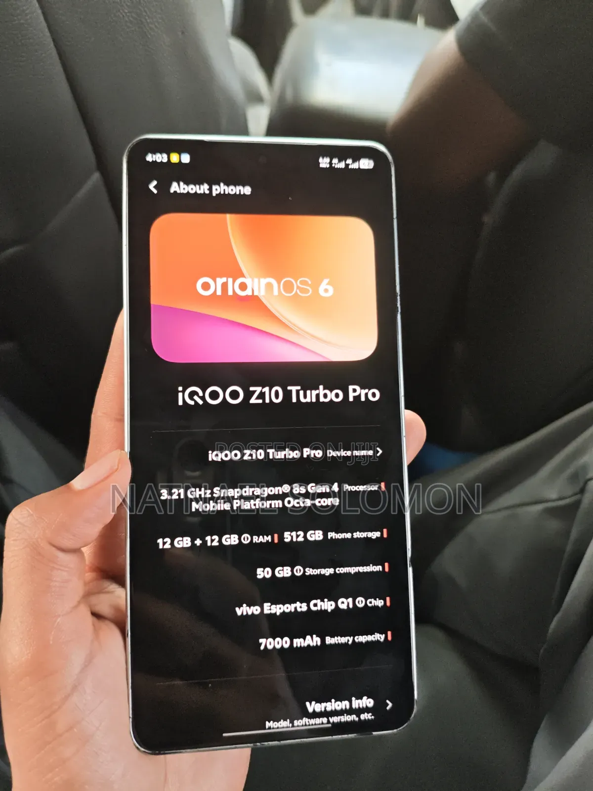 iQOO Z10 512 GB White