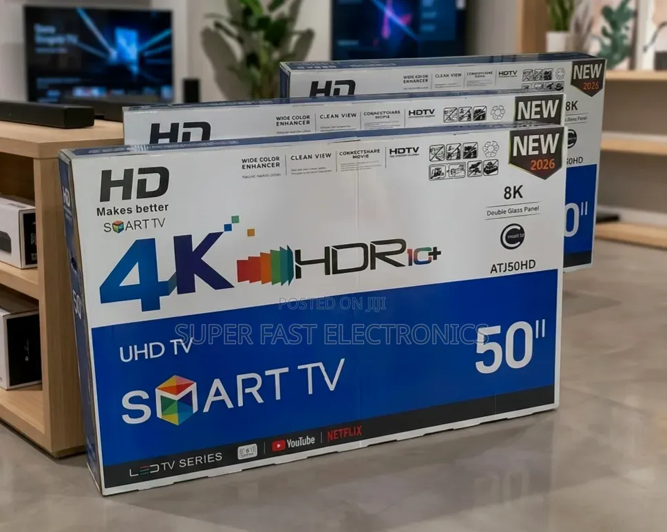 Hd 50 Inch Tv Uhd Smart Tv – Hdr10+ Led Smart Television (New 2026)