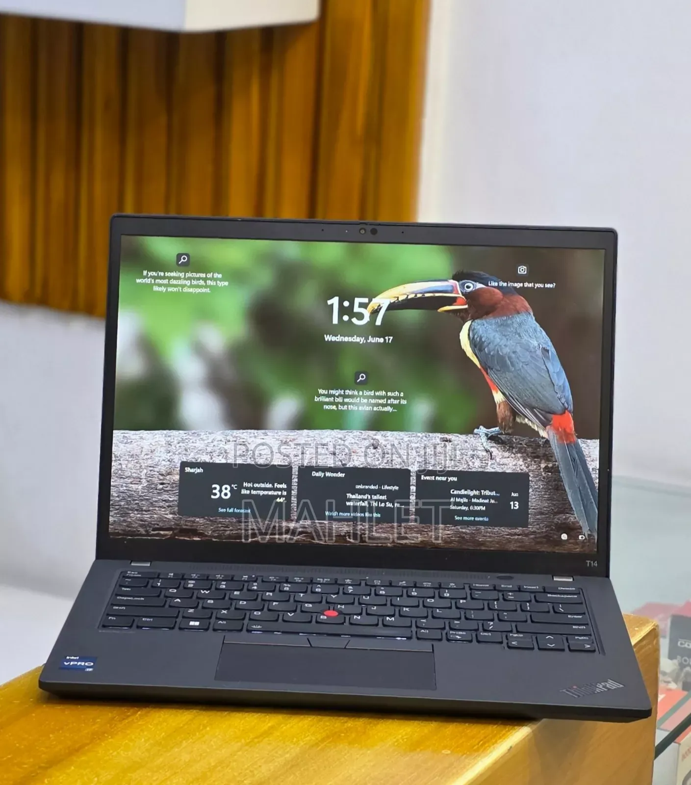New Laptop Lenovo ThinkPad T14s Gen 2 16GB Intel Core i7 SSD 512GB