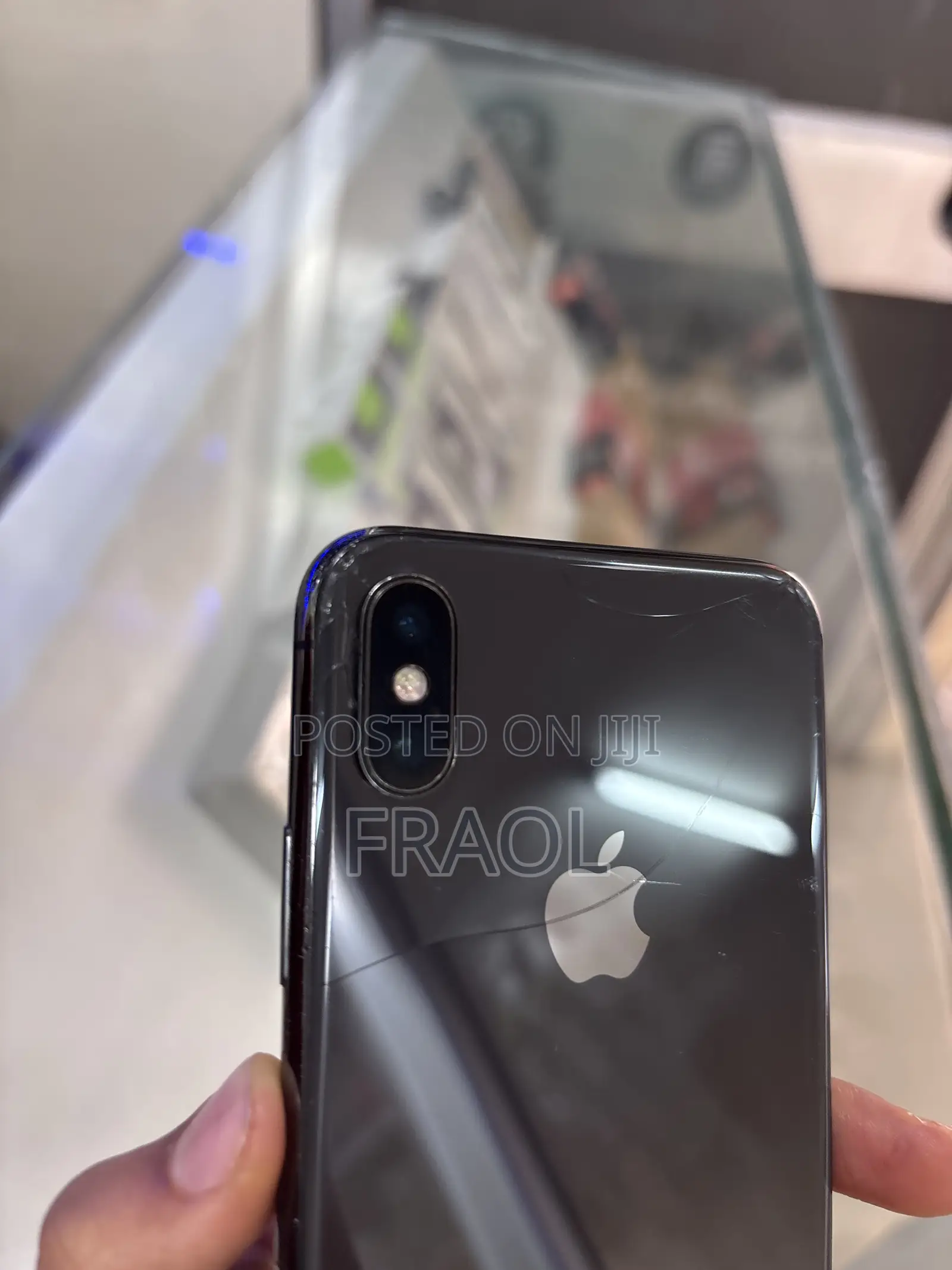 New Apple iPhone X 256 GB Black