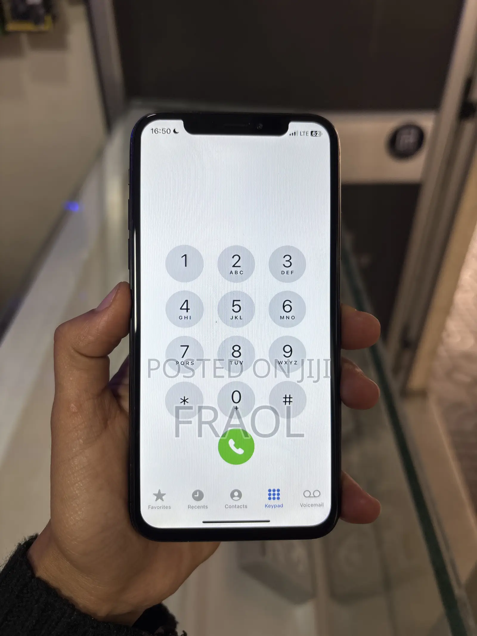 New Apple iPhone X 256 GB Black