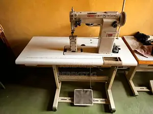 Gemsy ፖስት ቤድ የቆዳ ስፌት ማሽን | Post Bed Double Needle Sewing Machine