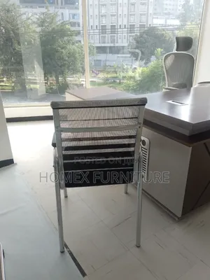 Offfice Guest Mesh Chair [ሜሽ ወንበር]