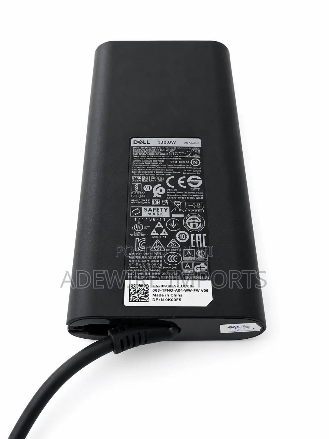 Dell Type-C 130w 20v/6.5a (Origional) Laptop Charger With Vat
