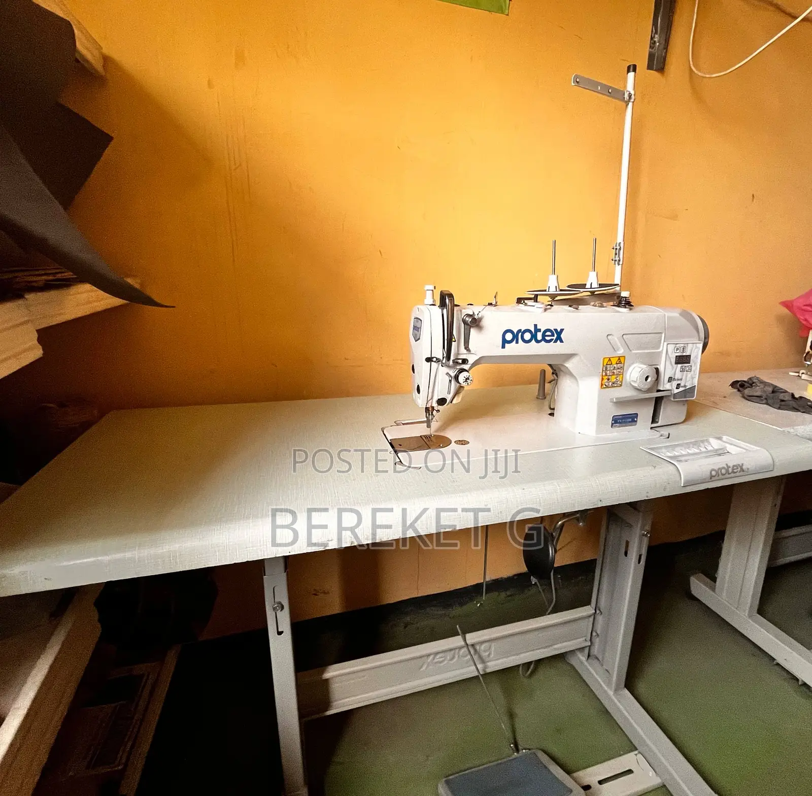 Potext ዲጂታል ስፌት ማሽን | Digital Sewing Machine (Leather Cloth)