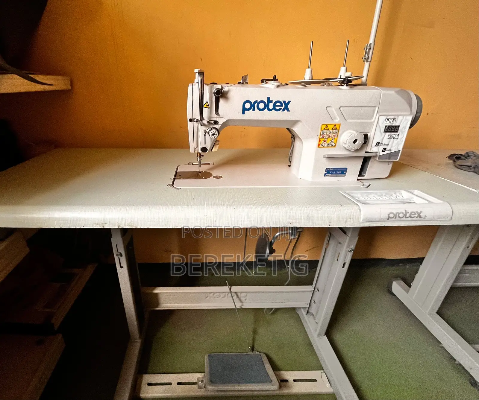 Potext ዲጂታል ስፌት ማሽን | Digital Sewing Machine (Leather Cloth)