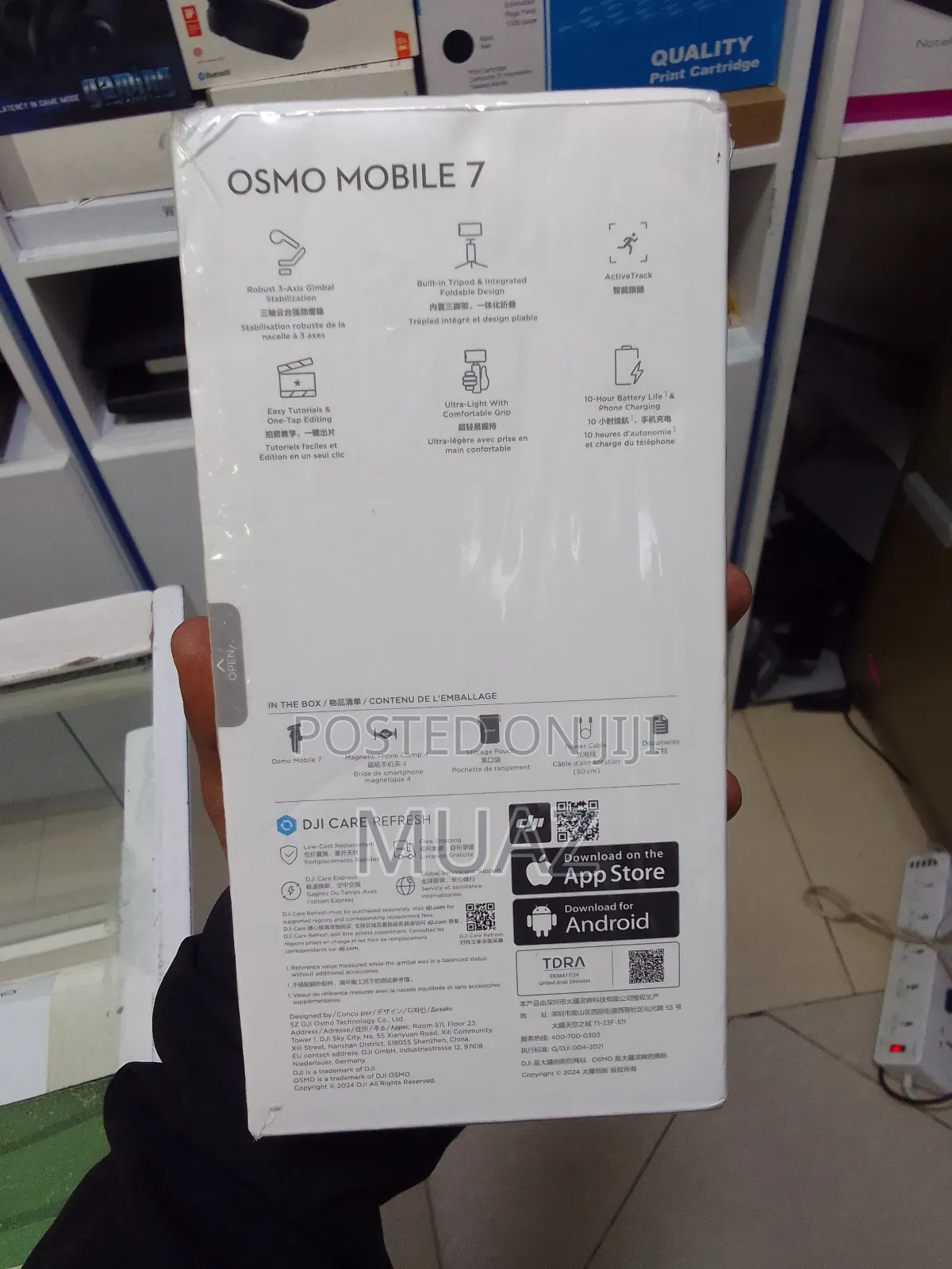 Dji Osmo Mobile 7 – Professional Smartphone Gimbal Stabilizer