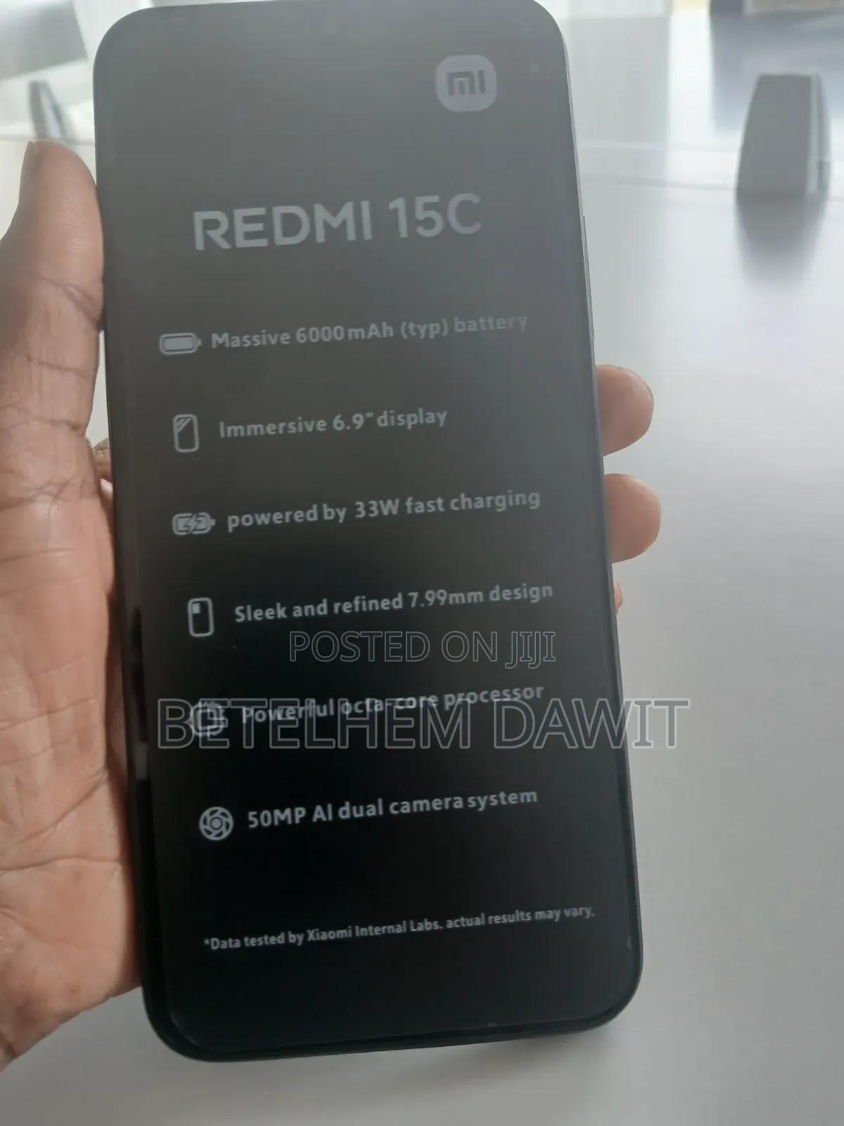New Xiaomi Redmi 15C 4G 256 GB Black