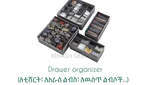 4pcs Top Quality Foldable Drawer Organizer