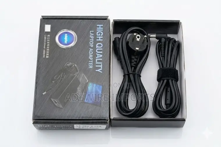 Lenovo Small 20v 2.25a Laptop Charger With Vat