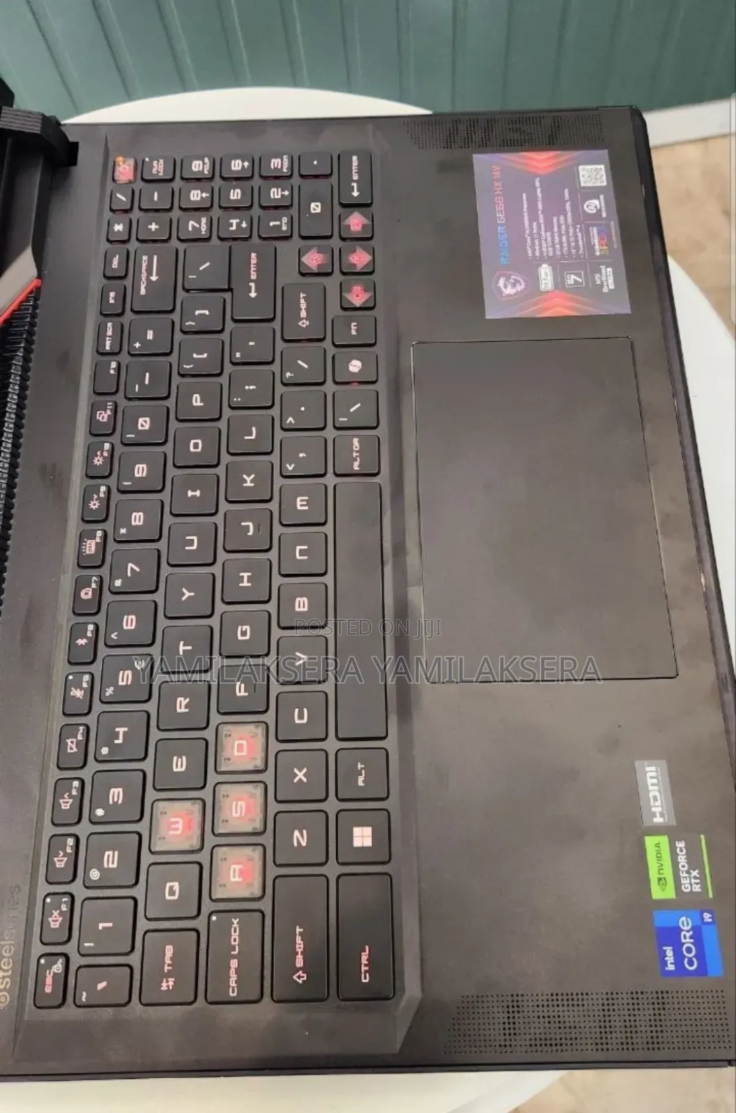 New Laptop MSI Raider GE68HX 13VI-202US 16GB Intel Core i9 SSD 1T