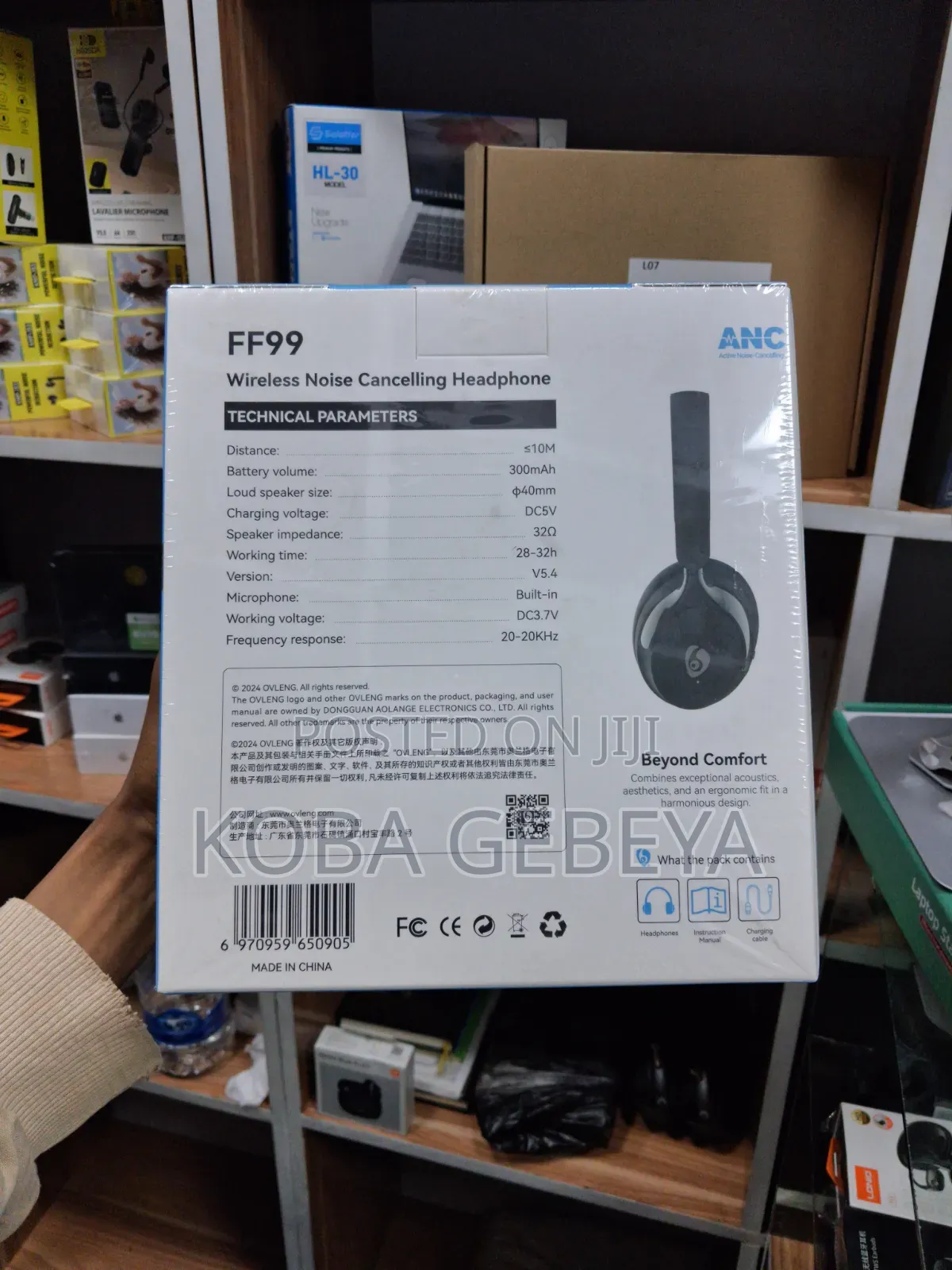 Ovleng Noice Cancelling Headphone