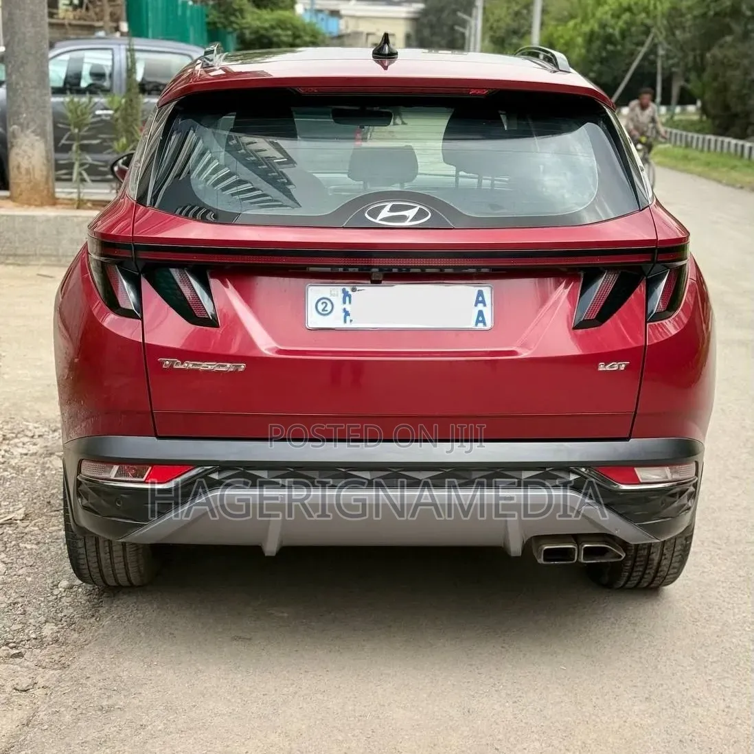 Hyundai Tucson 2022 Red