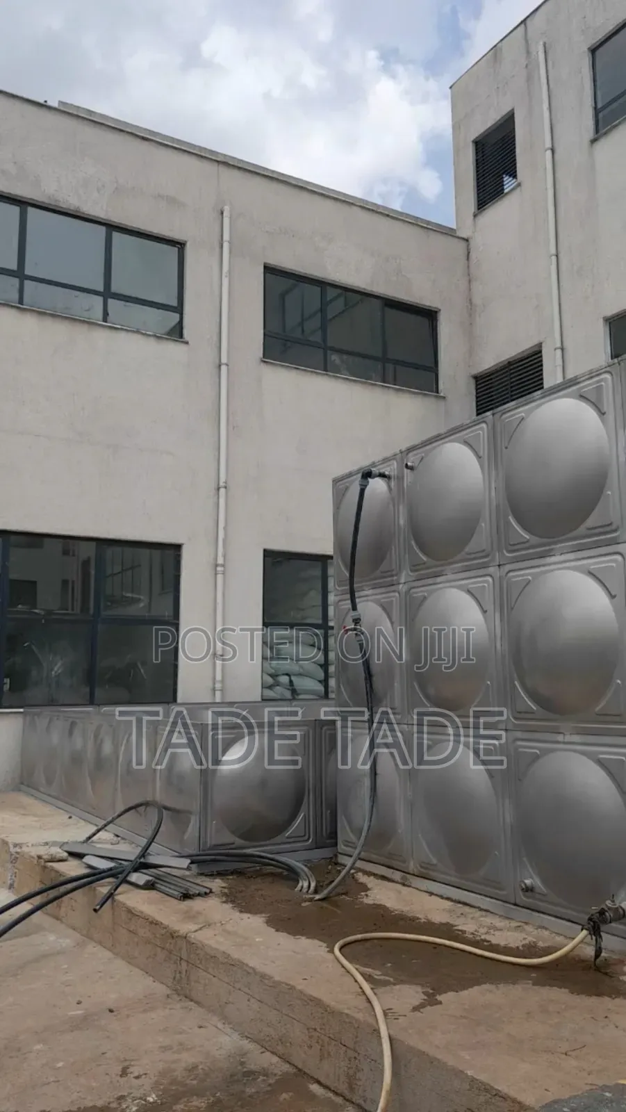 ናቲ የውሀ መያዣ ታንከር Stianless Steel