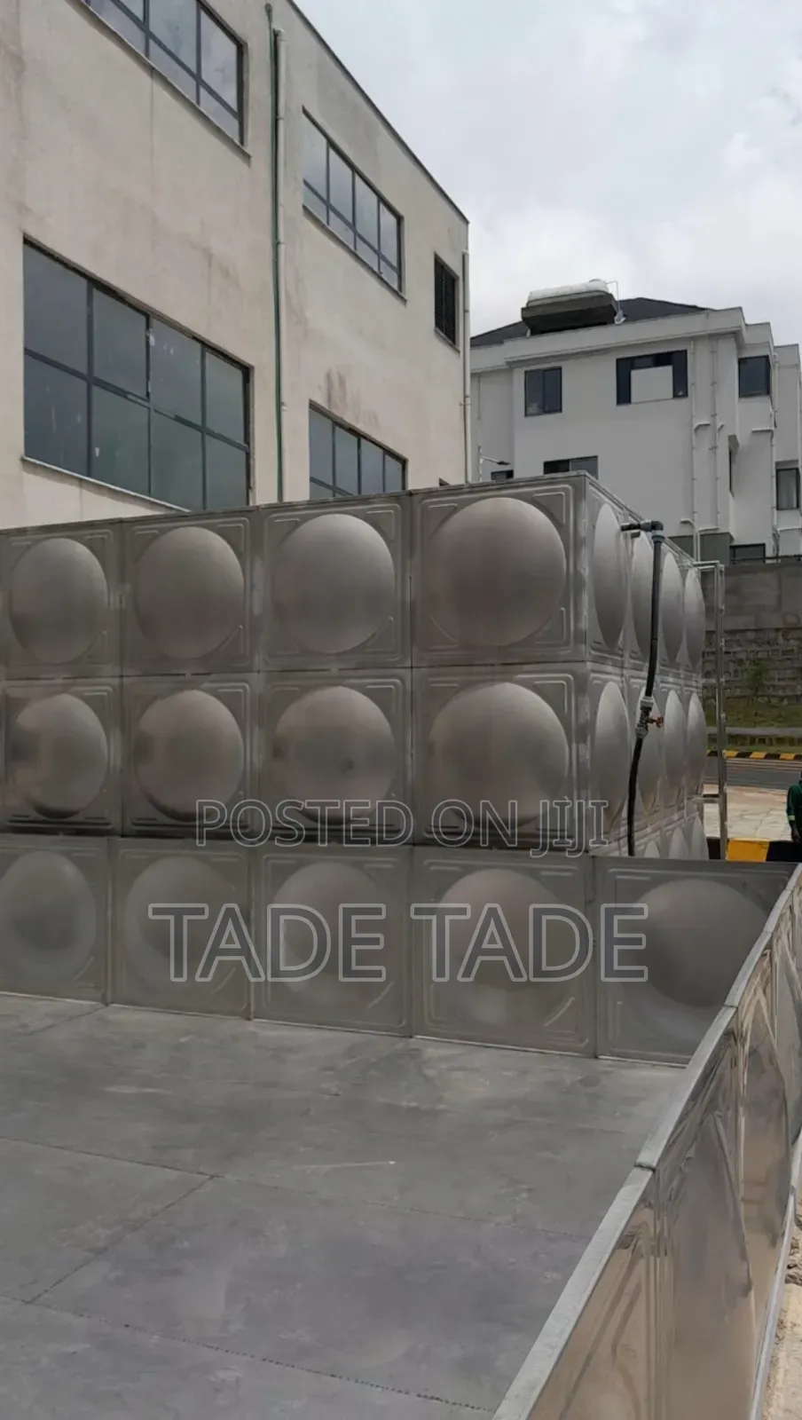 ናቲ የውሀ መያዣ ታንከር Stianless Steel